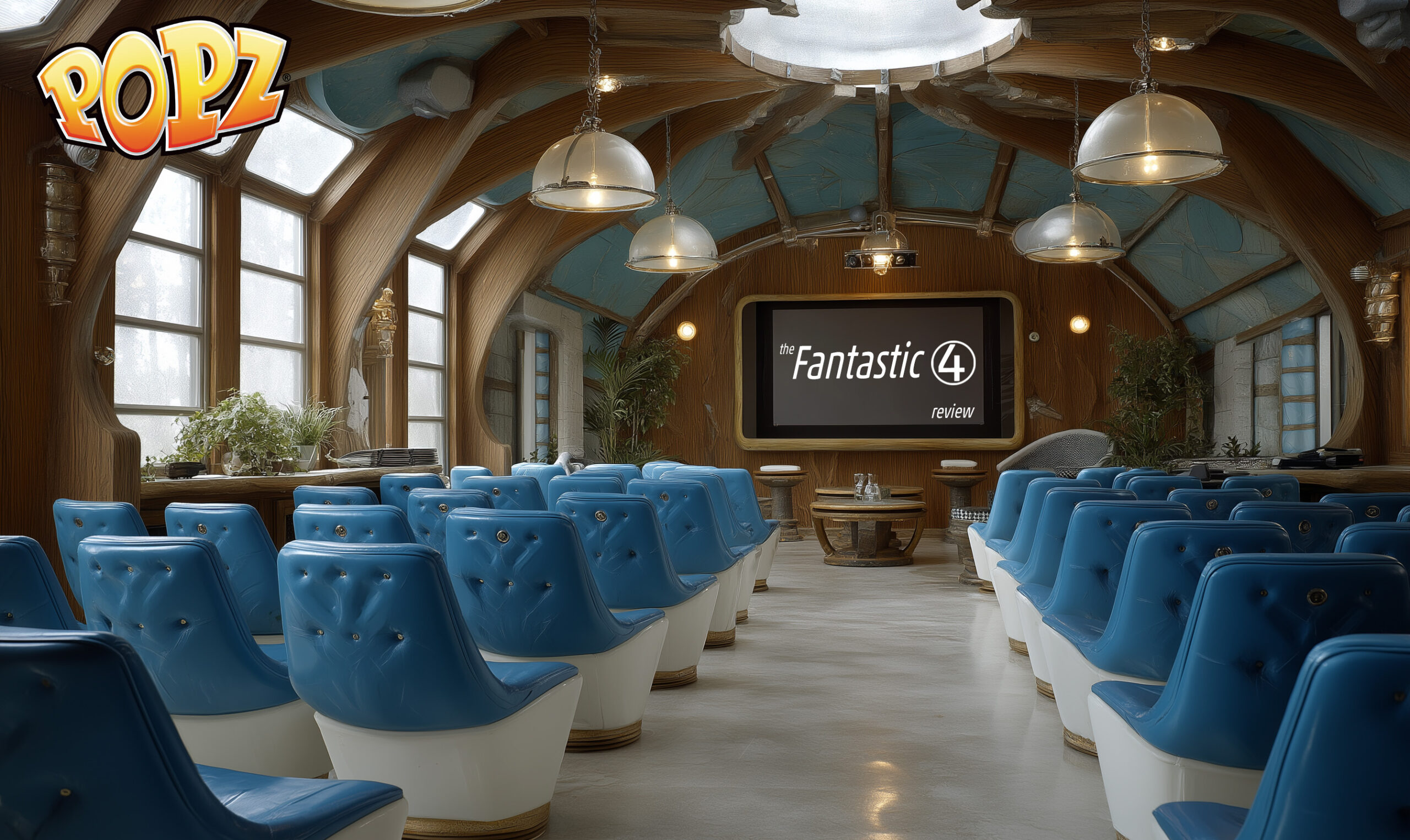 POPZ-CULTURE Movie Reviews – The fantastic four: first steps (2025)